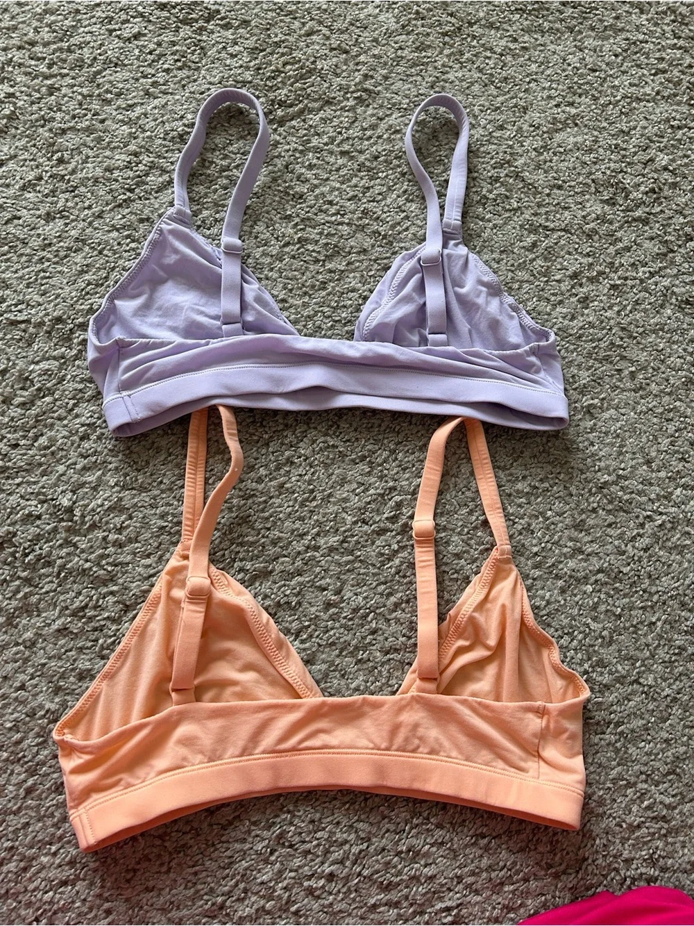 SKIMS fits everybody triangle bralette bundle - Picture 2 of 4